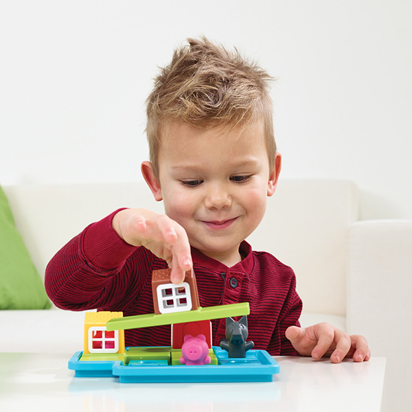 Juego de Mesa los 3 cerditos smart games perú