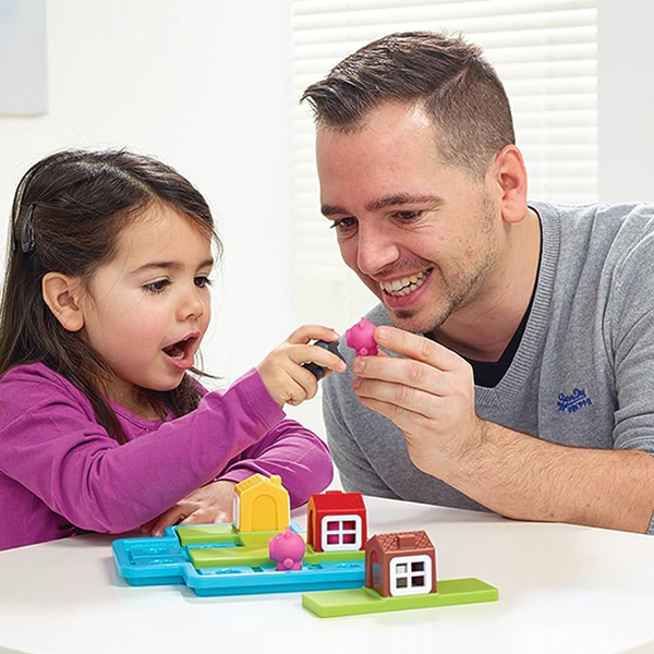 Juego de Mesa los 3 cerditos smart games perú