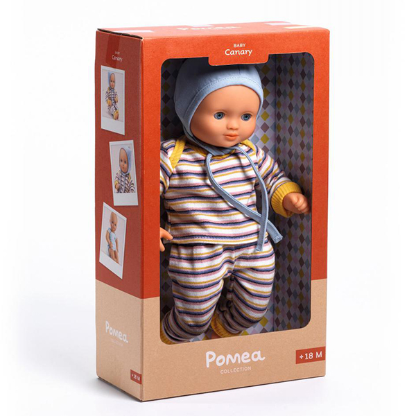 Muñeca bebe Pomea Baby Canary Djeco