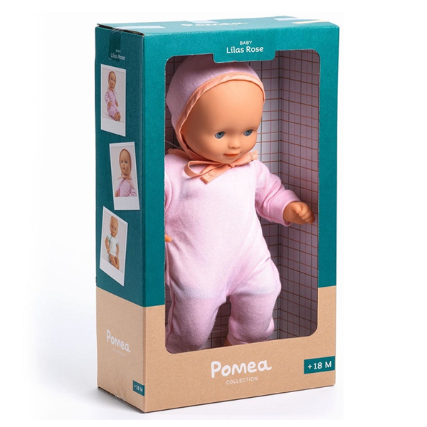 Muñeca bebe Pomea Baby Lilas Rose Djeco