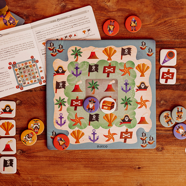 Juego de mesa estrategia Piratrix djeco