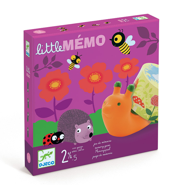Juego de Memoria para niños Little Memo Djeco
