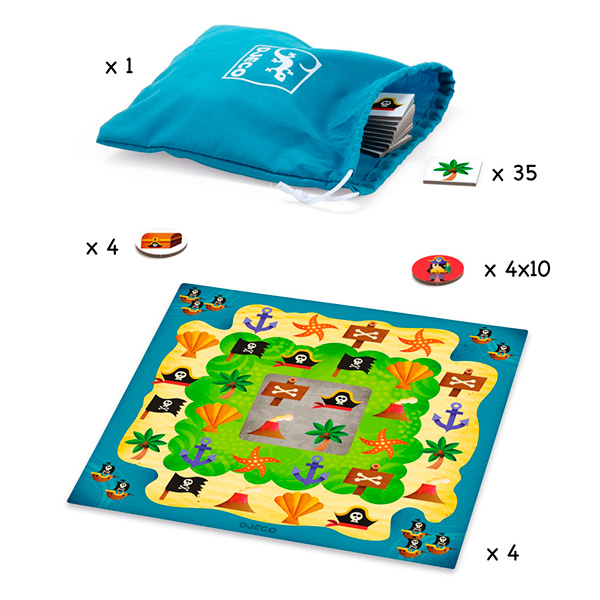 Juego de Estrategia Piratrix Djeco